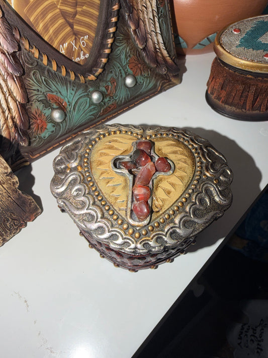 Cross Trinket Box