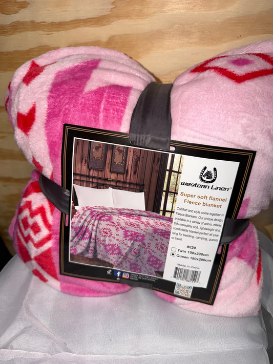 Queen Western Blanket