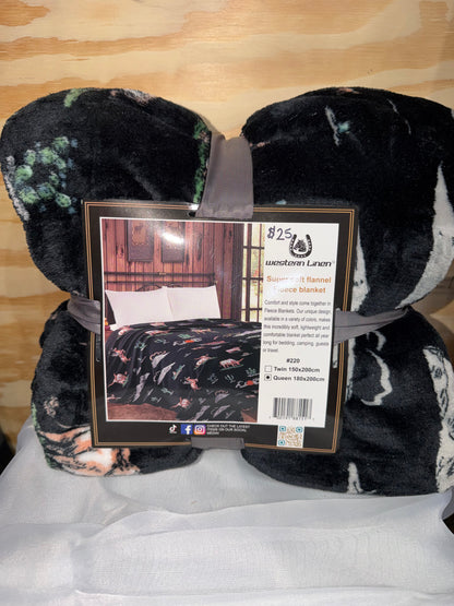 Queen Western Blanket