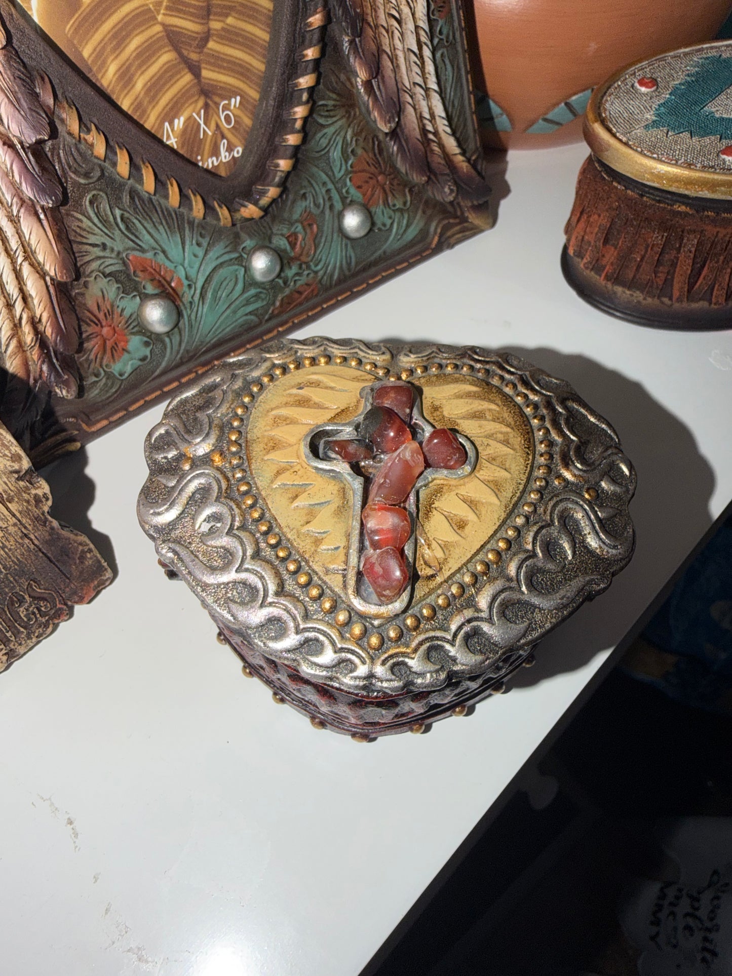 Cross Trinket Box