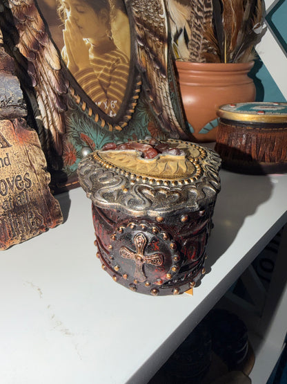 Cross Trinket Box