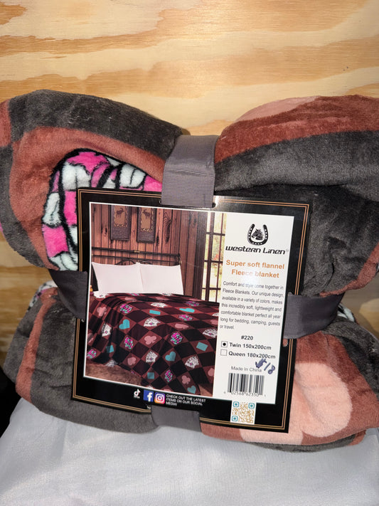 Twin Western Blanket